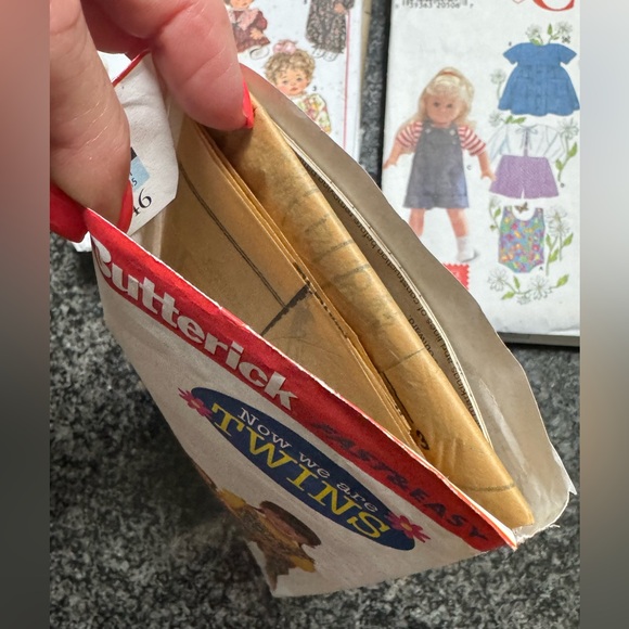 5 Sewing Craft Baby Doll Child Clothing Patterns Butterick Simplicity New & Used - Picture 12 of 12